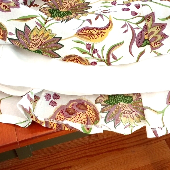 Grace Elements Trumpet Skirt, Size 14 Botanical Print - Picture 6 of 7